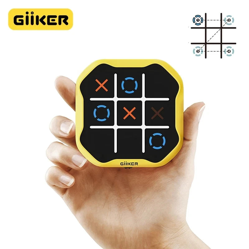 Giiker Super TIC-TAC-TOE BOLT Chess Puzzle Toys Compact And Portable Family Board Game Chess Toys For Kids Gifts