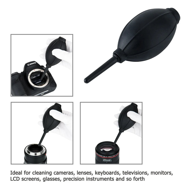 JJC Dust Blower Cleaner Silicone Air Blower Cleaning Tools for Camera Lens Photography Professional Cleaner Strong Air Blower