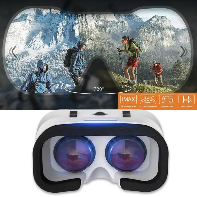 VR SHINECON Virtual Realidad Headset for Phone 3D Journey Glasses Compatible with Xiaomi Huawei Sumsang Android and iOS Devices