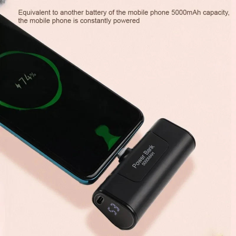 Portable Mini Power Bank for Iphone Samsung Huawei Motorola Cell Phone Portable Battery Pack Mini Power Banks