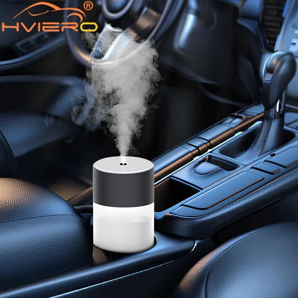 260ML Air Humidifier Ultrasonics Mini Aromatherapy Diffuser Portable Sprayer USB Essential Oil Atomizer LED Lamps for Home Car