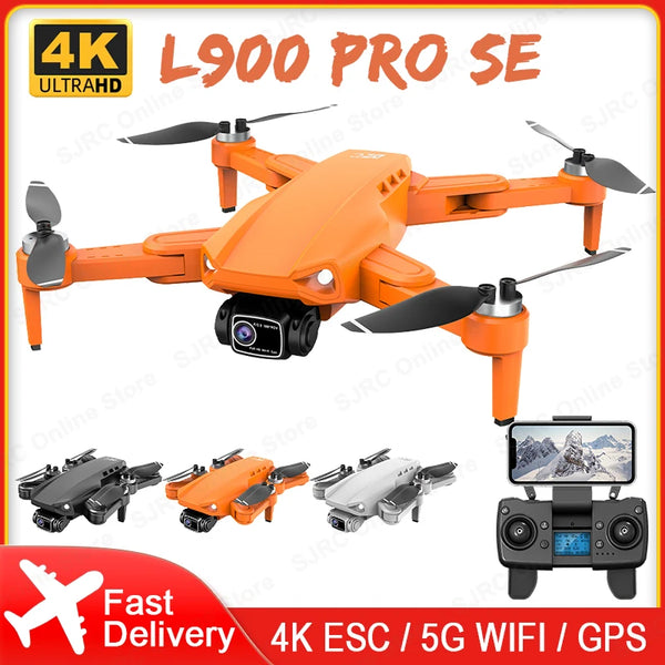 L900 PRO SE Drone 4K Profesional GPS FPV Dual HD Camera Drones With Brushless Motor 5G RC Quadcopter VS SG108 Pro KF102