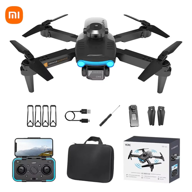 XIAOMI NEW A8 Pro Drone 4K HD Dual Camera GPS Professinal Aerial Photography Folding UAV WIFI RC Helicopter Obstacle Avoidance