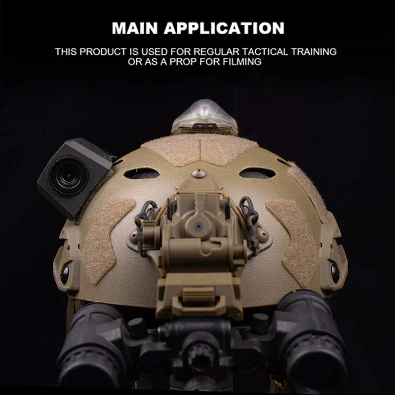 Tactical Camera Model Military CS Paintball Training Shooting Airsoft Fast Helmet Cycling Helmet Decorative Accessory