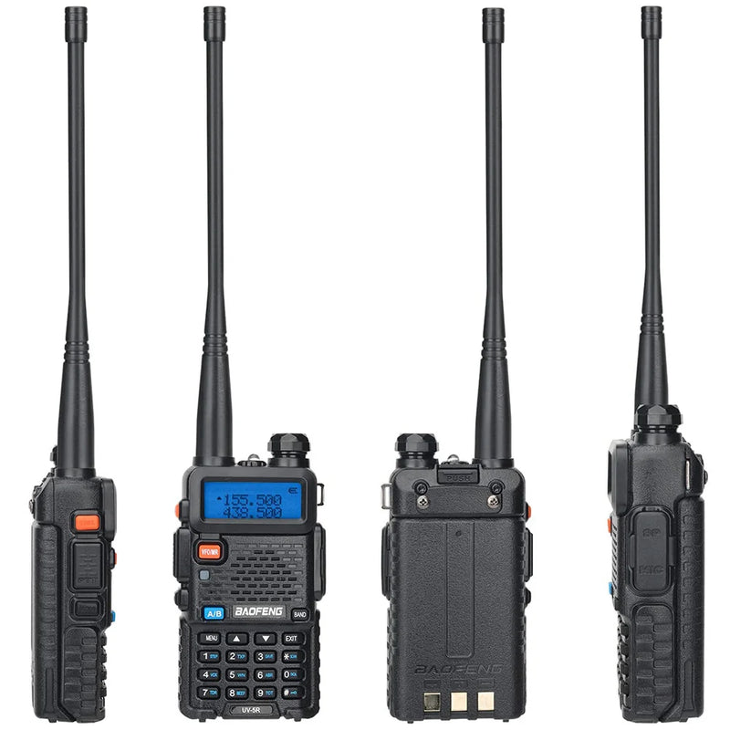 BaoFeng UV-5R Walkie Talkie 5W/8W Two Way Radio Commutator VHF/UHF 136-174MHz & 400-520MHz Station Receiver Ham Wireless Set