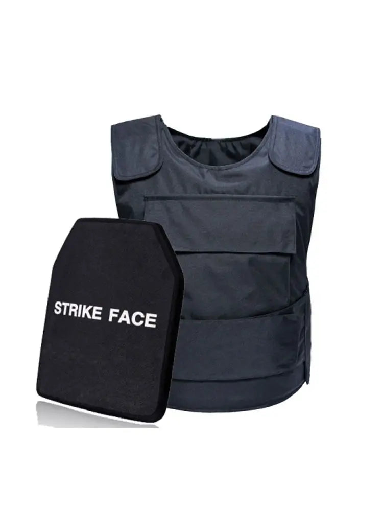 NIJ IIIA 3a Level Ballistic Plate for Tactical Military Vest Self-Defense Bulletproof Protection Body Armor Plates 10x12"