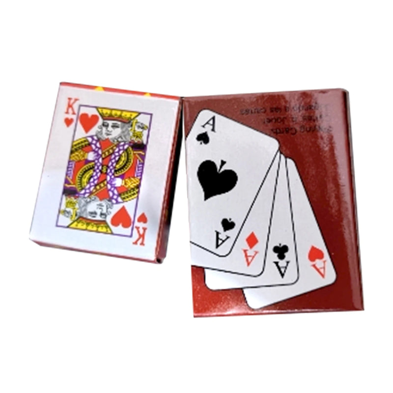 Small Mini Pokers House Portable Poker Chips Clear Playing Cards For Family Game Juegos de mesa