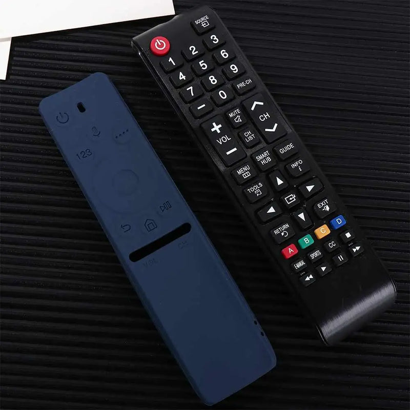 1Pc Silicone Cover Case For Samsung Voice TV Remote Control Protective Sleeve DIY 7700 BN59 Serie All-inclusive Dust-proof