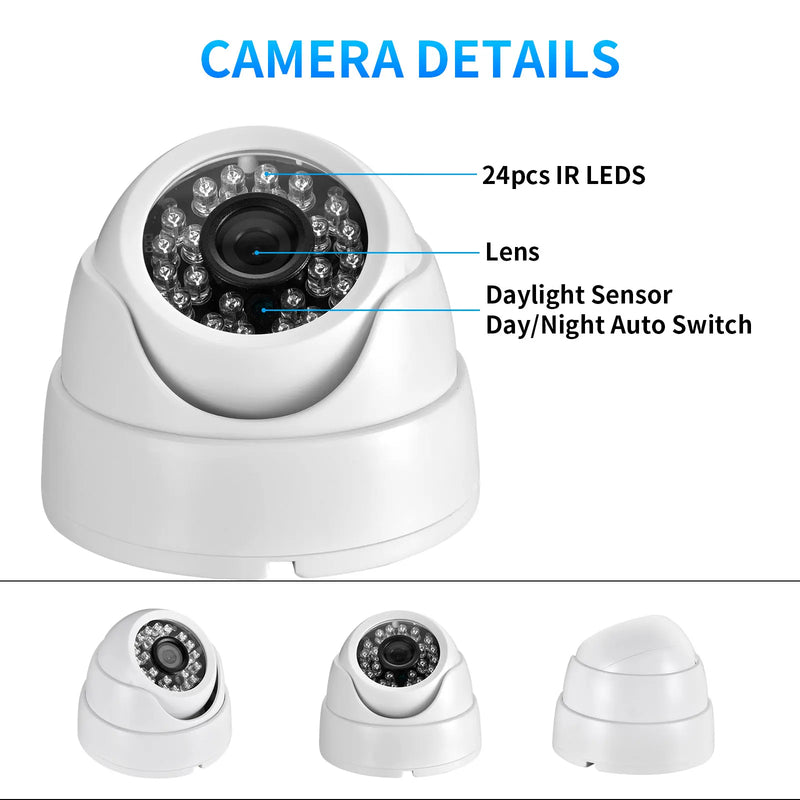 Gadinan 8MP 4K IP Camera 1.7MM Fisheye Lens 5MP 4MP Panoramic Motion Detection Audio Record Xmeye Could Indoor Security CCTV Cam