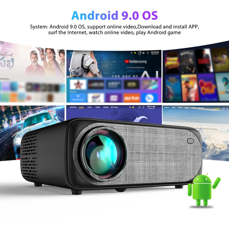 ThundeaL 1080P Projector TD97 WiFi Android LED Full HD Projector 2K 4K Video Proyector TD97W Home Theater Movie Cinema Beamer