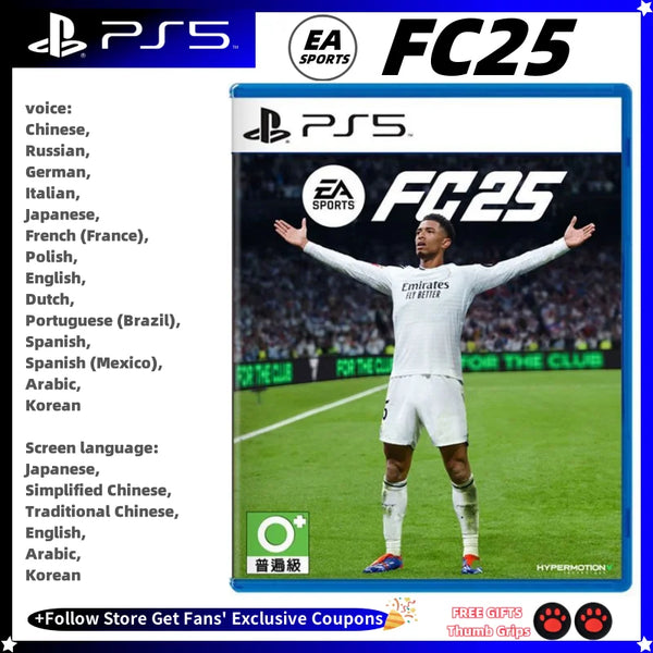 Playstatio5 PS5 Genuine NEW Game CD FC25 Playstation5 Game Card Ps5 Games Deal FC25