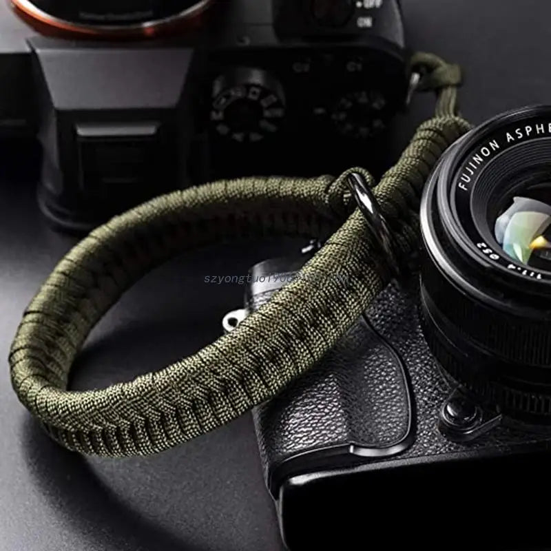 Digital Camera Wrist Hand Strap Grip Paracord Braided Mountaineering Wristband for Hand-Woven Wristband Accessories