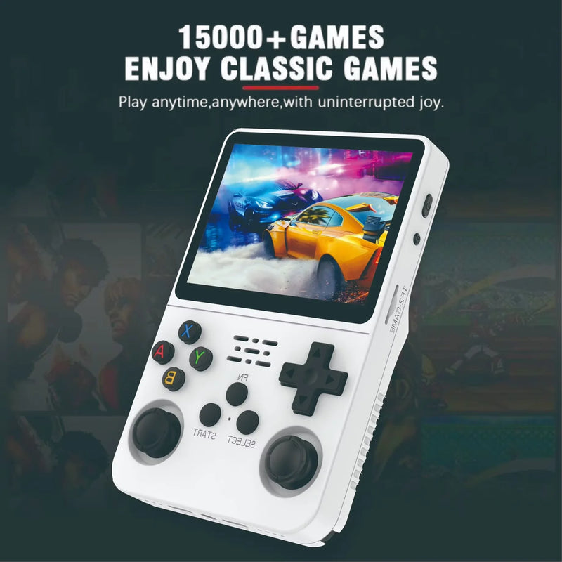 NEW R36S Retro Handheld Game Console Linux System 3.5 Inch IPS Screen Portable Pocket Video Player 64GB 128GB Games Kid Gift