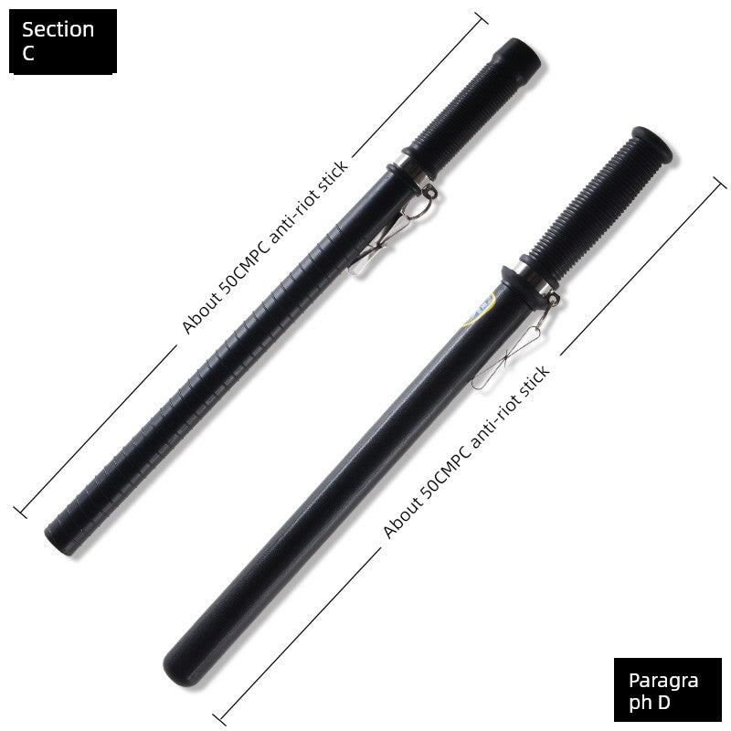 Xiaoqi Camp Anti-Riot Anti-Explosion Stick Duty Patrol Martial Arts Training Pc Stick School Security Armed Equipment Equipment