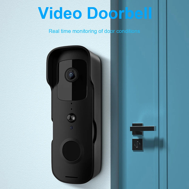 Ostaniot 1080P HD Video Doorbell&Trumpet Tuya WiFi Outdoor Waterproof Doorbell Visual Intercom Home Security Camera Night Vision