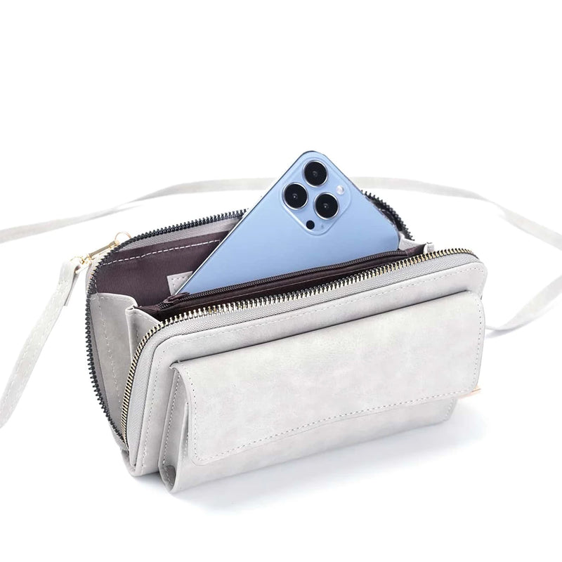 Minimalist Flap Phone Wallet Crossbody Bags for Women Shoulder Bag