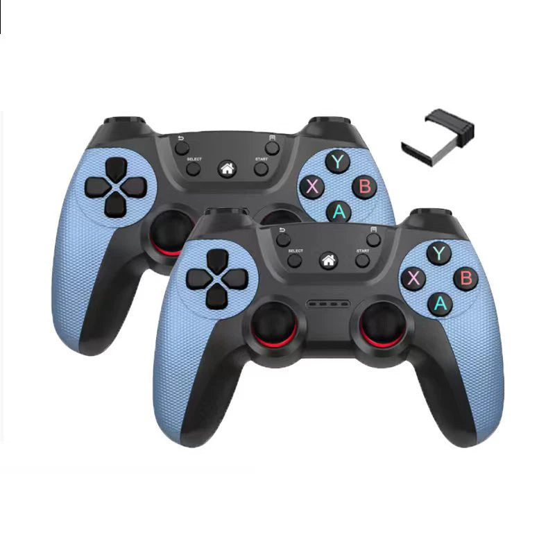 NEW Arrivals Wireless 2.4G Double Game Controller Video Game For Game Box Game Stick PC Smart TV Box 2.4G Gamepad Joystick