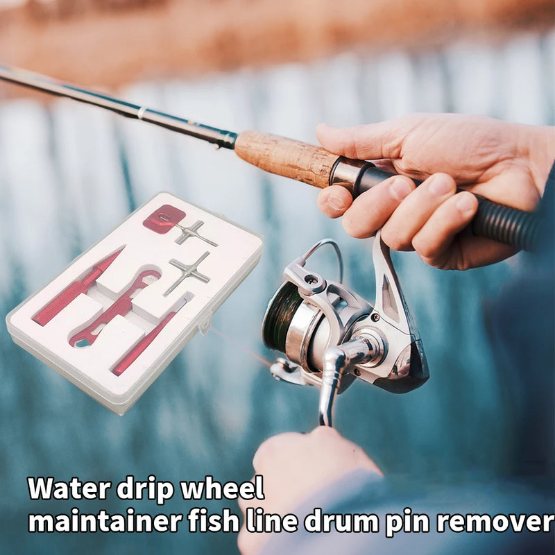 Fishing Reel Removal Tool DIY Drop Wheel Spool Tools Disassembling Modified Conversion Kit Bearing Tackle Replacement