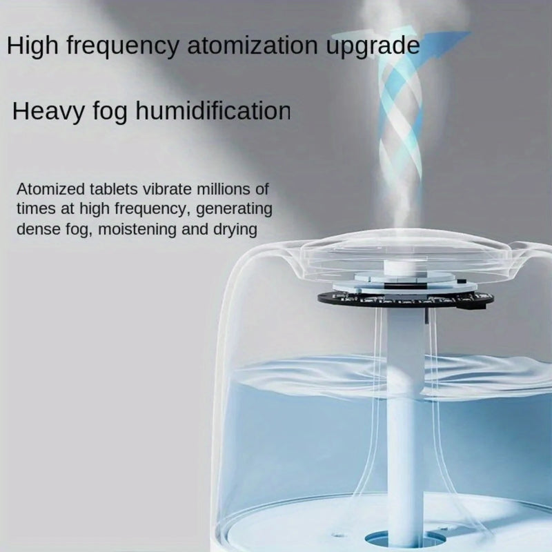 Humidifier Small  Aromatherapy Machine, 2-in-1 Mute Bedroom Large Capacity Fog Air Purification Mini Night Light