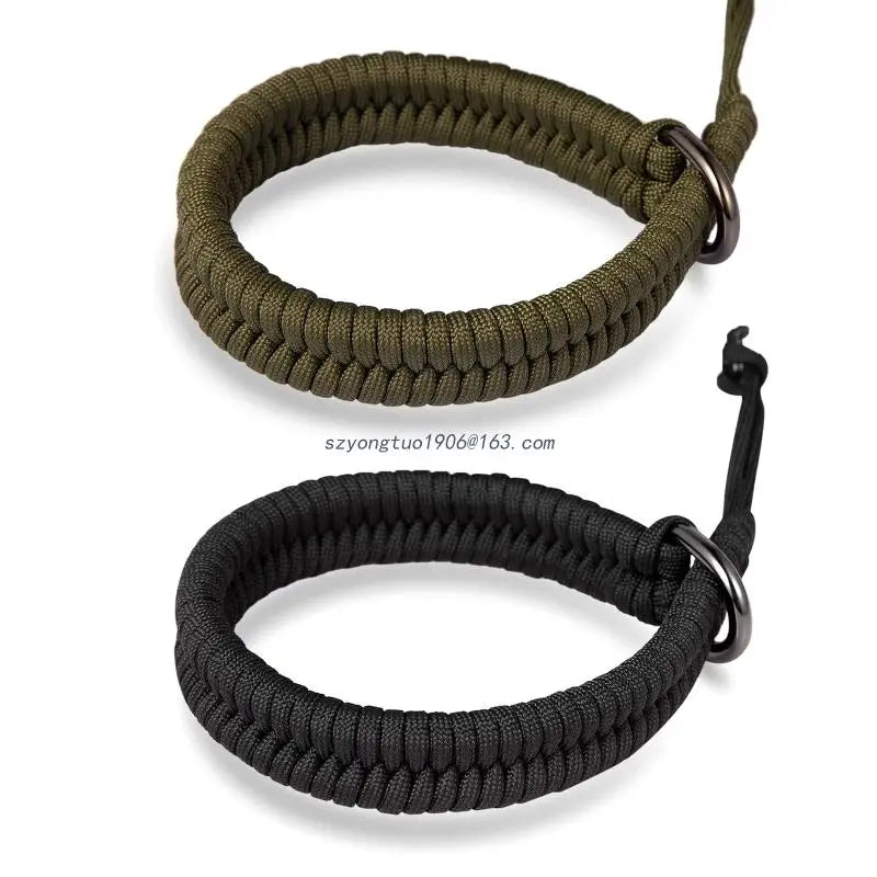 Digital Camera Wrist Hand Strap Grip Paracord Braided Mountaineering Wristband for Hand-Woven Wristband Accessories