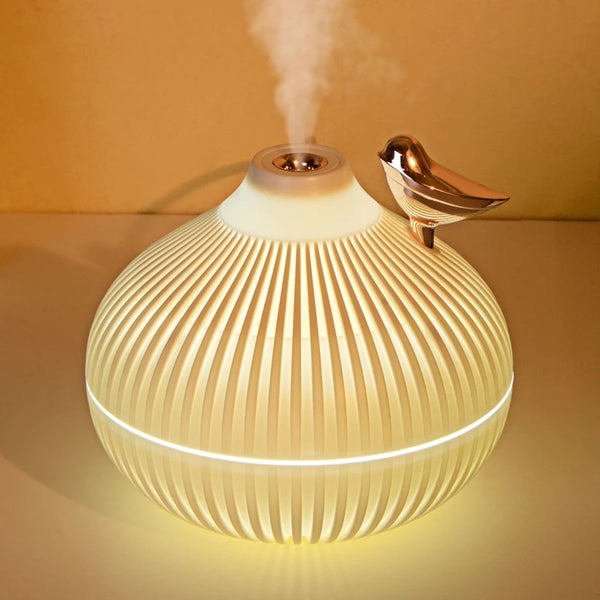 300ml USB Air Humidifier, Small Onion Style Humidifier With Night Light, Atmosphere Light, Mini-size USB Air Humidifier For Home