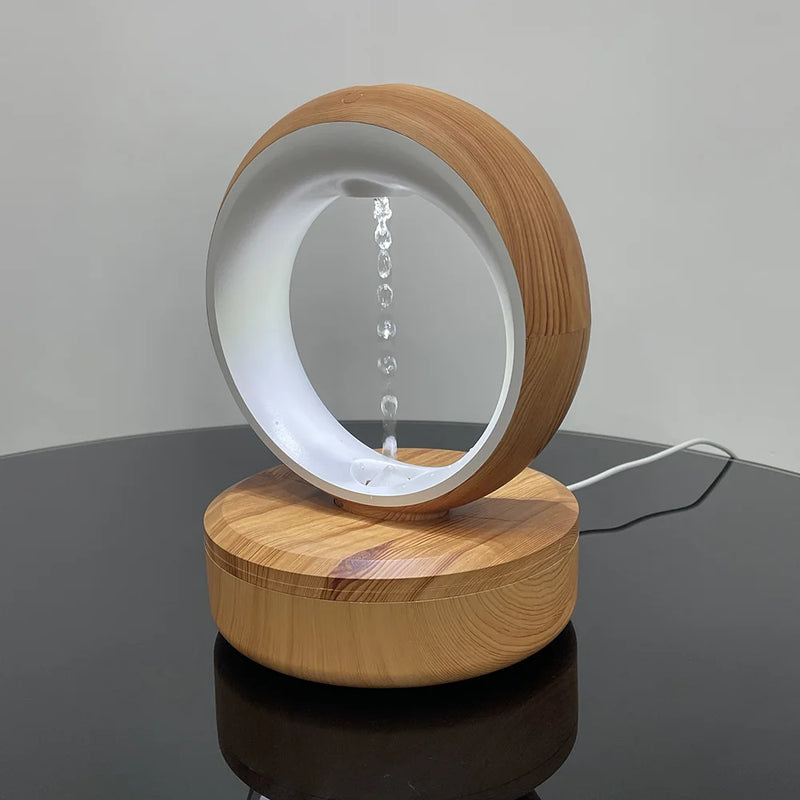 680ML Perfume Anti Gravity Humidifiers Water Drop Mini Air Purifier Essential Oils USB Ultrasonic Aroma Diffuser For Office Home