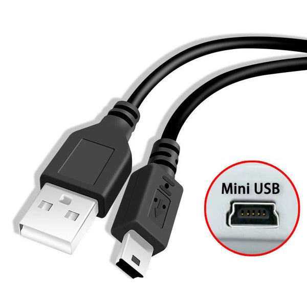 Mini USB Cable To USB Fast Data Charger Cable for MP4 MP3 Player Car DVR GPS Digital Camera HDD Cord Mobile Phone Accessories