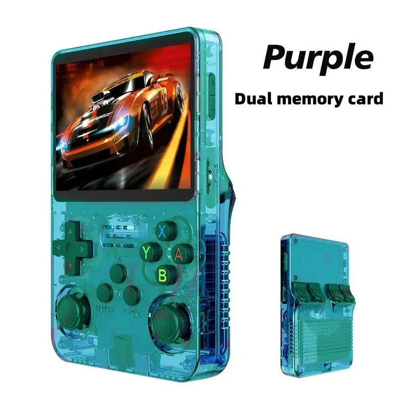 New R36s Handheld Game Console Linux System 3d Dual Joystick Game Console High Definition Screen Retro-Class Portable Psp Ps1