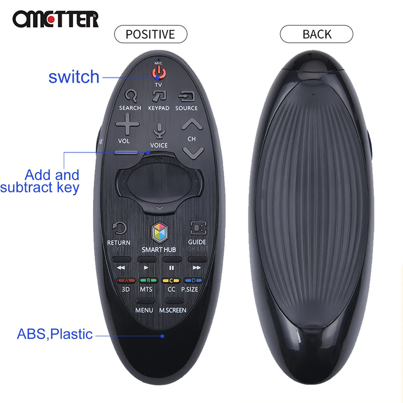 New BN59-01181B BN5901181B Suitable for Samsung TV Remote Control UA55H8000AW UA65HU8500W No voice