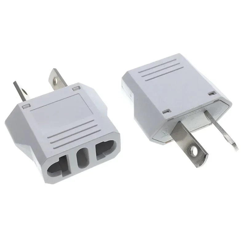 Mini Grounded AU US to EU Plug Adapter 6A European America to Australia Plug Converter USA Euro Small Travel Plug Connector 250V