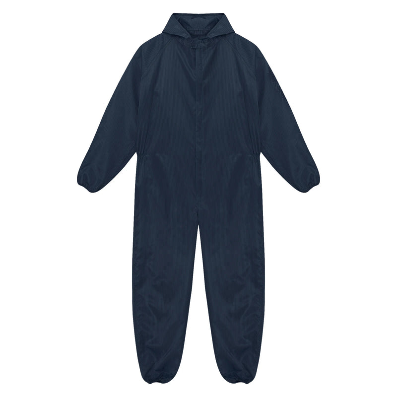 Adult Long Sleeve Anti-Static Dust-proof Hooded Coverall Workshop Uniform Overalls Lab Spray Paint Maintenance Work Jumpsuit