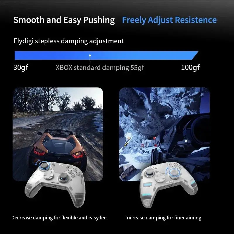 Flydigi APEX 4 Elite PC Gaming Controller, For with Switch/PC/Android/iOS/Mobile/TV Box, Wireless Gamepad,PC Gamer PS Cloud Game