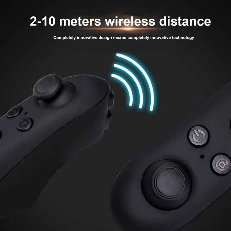 Wireless Bluetooth-compatible Gamepad Update VR Remote Controller For Ios Android VR Mobile Games Pad Control For 3D Glasses vr