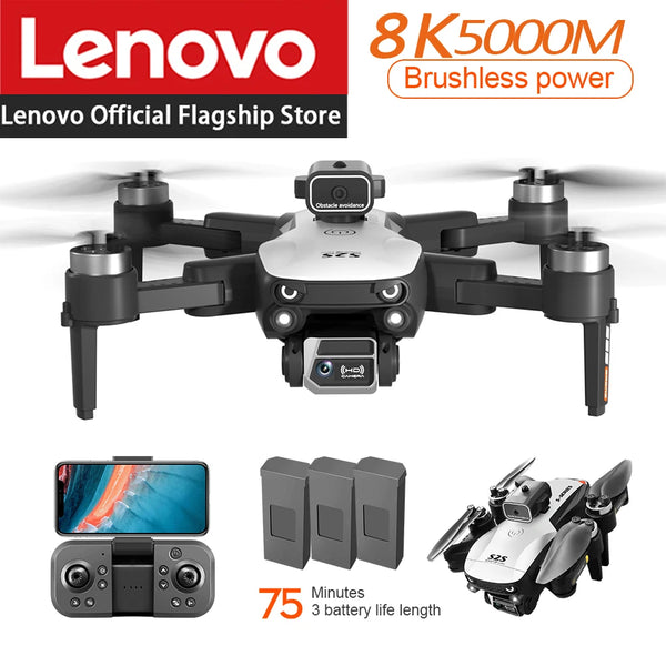 Lenovo S2SPro 8K Drone 5G GPS Profesional HD Aerial Photography Dual-Camera Omnidirectional Obstacle Brushless Avoidance 10000M