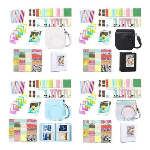 Instant Camera Accessories Bundle Shoulder Bag Album Photo Frames Camera Accessories Bundle for Fujifilm Instax Mini 11