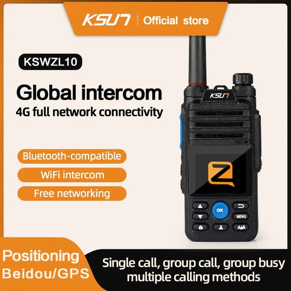 Network Walkie Talkie 4g Work For Zello APP Android Internet  Long Range Global POC Radio Station 100km 500km KSUN ZL10