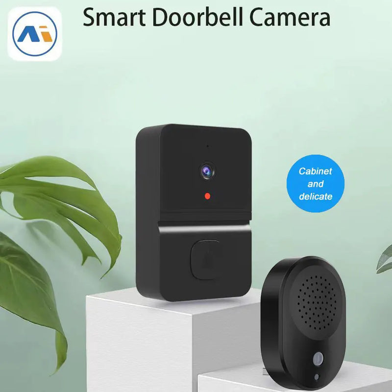 WiFi Video Doorbell Smart Home Wireless Security Protection Camera Ring Door Bell Intercom Night Vision Rechargeable Kement APP