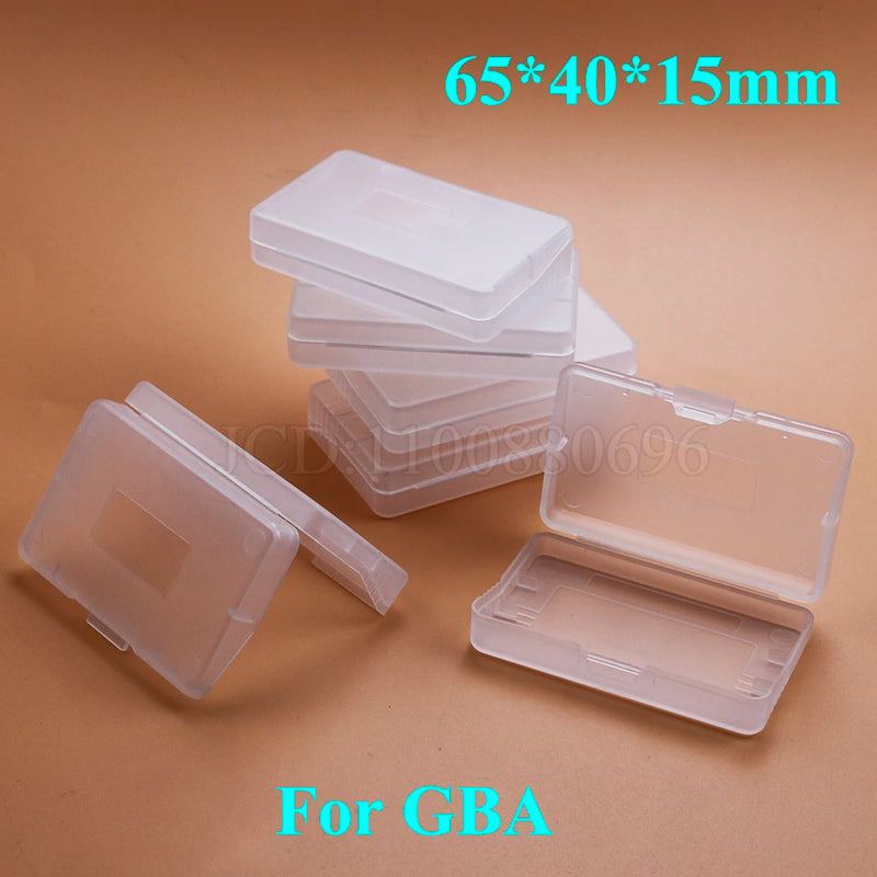 5Pcs Clear Game Cartridge Case For Gameboy Advance GBA GBC GBP Plastic Dustproof Box Cover For Nintend Gameboy Color Pocket