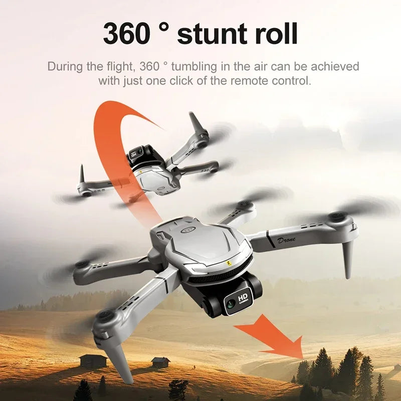 V88 Drone 8K Professional HD Aerial Dual-Camera Omnidirectional Obstacle Avoidance Drone Quadcopter 5000M Remote Controlled Toys