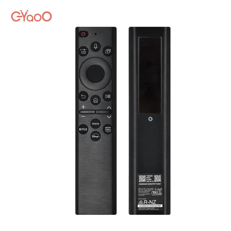 BN59-01385D Solar Voice Remote Control Replacement for Samsung Smart TVs BN59-01385D Compatible with Neo QLED Crystal UHD Series