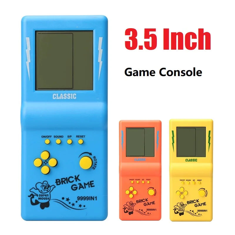 New Portable Classic Game Console BRICK GAME Handheld Players Nostalgic Educational Toys Pocket Elderly Childhood Boy Gift