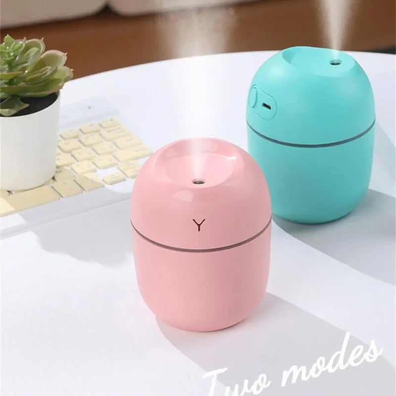 1~8PCS Mini Ultrasonic Air Humidifer Portable Essential Oil Diffuser USB Mist Maker Aromatherapy Humidifiers For Car Office Home