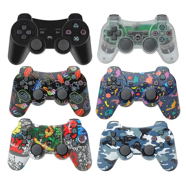 Wireless Controller for Sony PS3 Bluetooth gamepad for PS3 6-axis dual vibrat joystick for Play Station 3 joystick remote handle