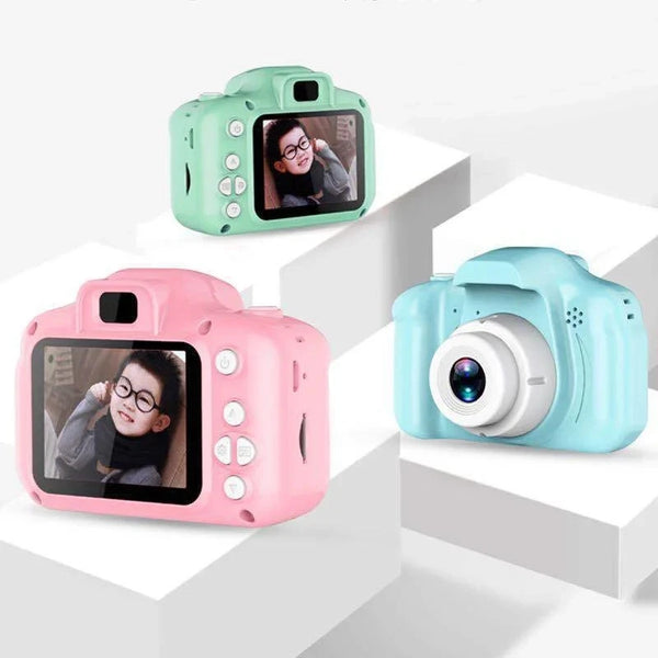 X2 Kids Digital Mini Camera 1080P HD Screen Outdoor Photography Toys Birthday Gifts For Girls Boys Single-lens Reflex Camcorder