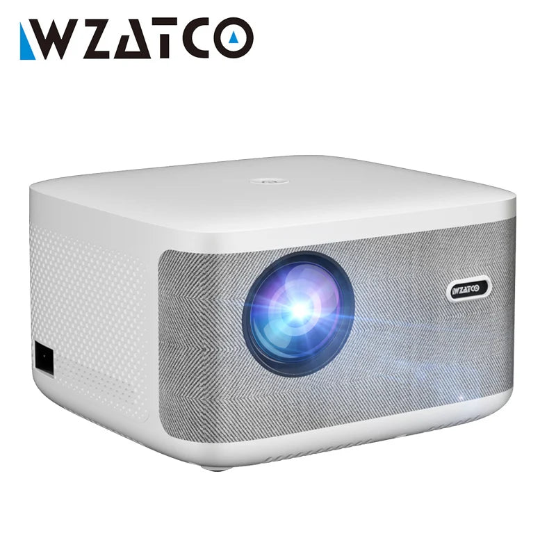 WZATCO A20 200inch Digital Focus Android 9 32G WIFI Smart 4K Full HD 1920*1080P LED Projector Beamer Home Cinema video Proyector