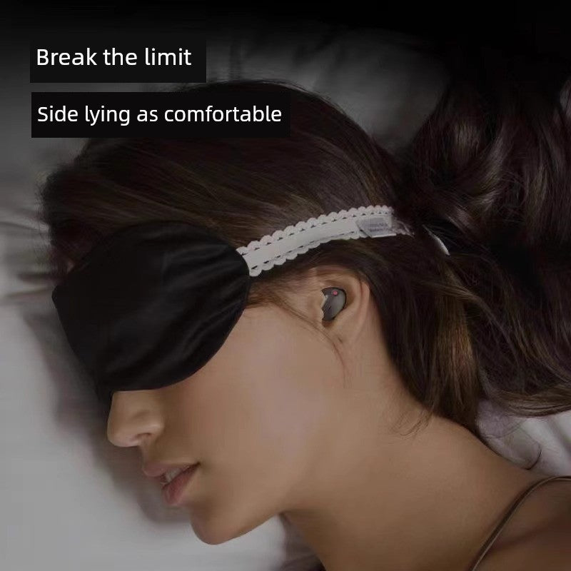 Sleep Mini Wireless Bluetooth Headset Binaural Listening to Songs Ultra-Small Invisible Earbuds Noise Reduction Long-Time Wear No Pain Long Standby