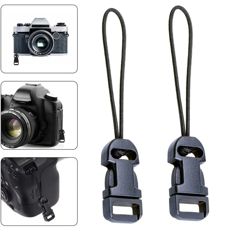 2pcs Digital Camera Strap Transfer Buckle SLR Micro Single Strap Transfer Thickened Aircraft Buckle Camera Accessories