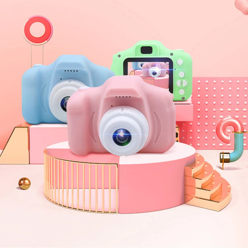 Cute Kids Mini Digital Camera Children  Camera Video Toy for Christmas Brithday  Gifts Outdoor