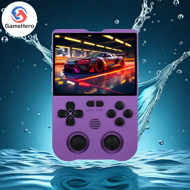 GameHero Magicx XU10 Handheld Game Console 3.5" IPS 4:3 Screen Linux System Retro Portable Video Game Console Children's Gifts