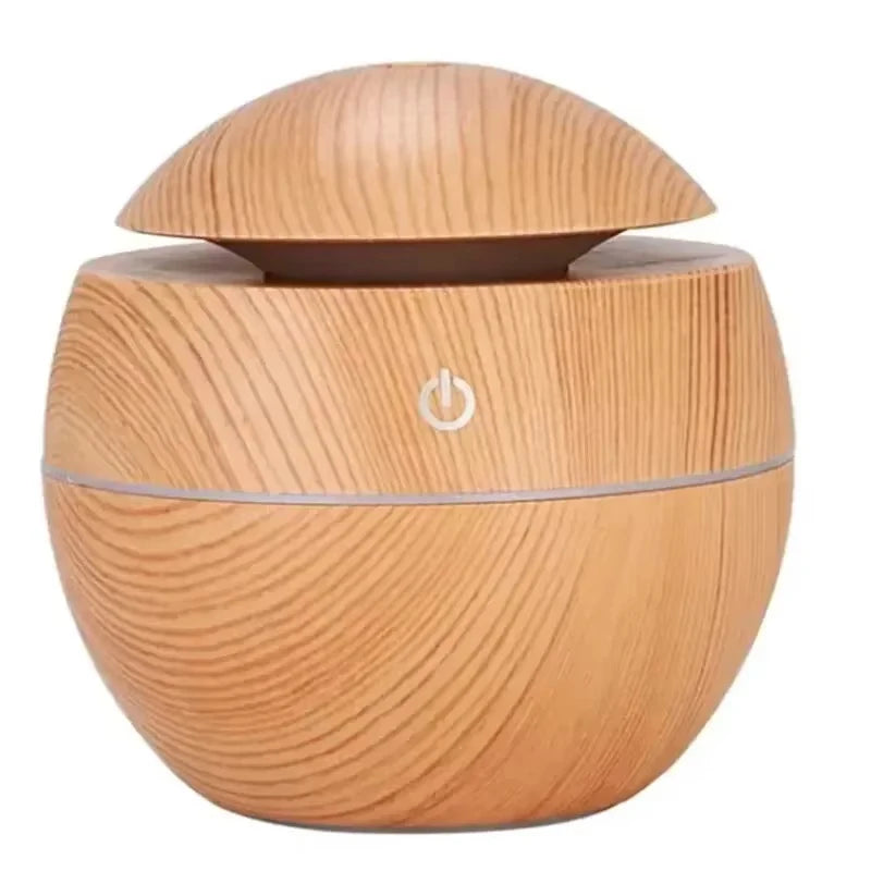 Xiaomi USB Ultrasonic Cool Mist Sprayer Essential Oil Fragrance Mini Home Wood Grain Air Humidifier Electric Air Aroma Diffuser